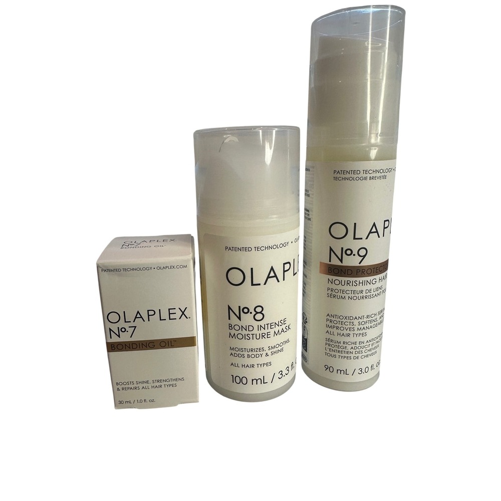 Olaplex No 7 Bonding Oil No 8 Moisture Mask No 9 Hair Serum Bundle Set